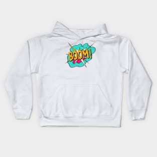 Boom - Comic Style Kids Hoodie